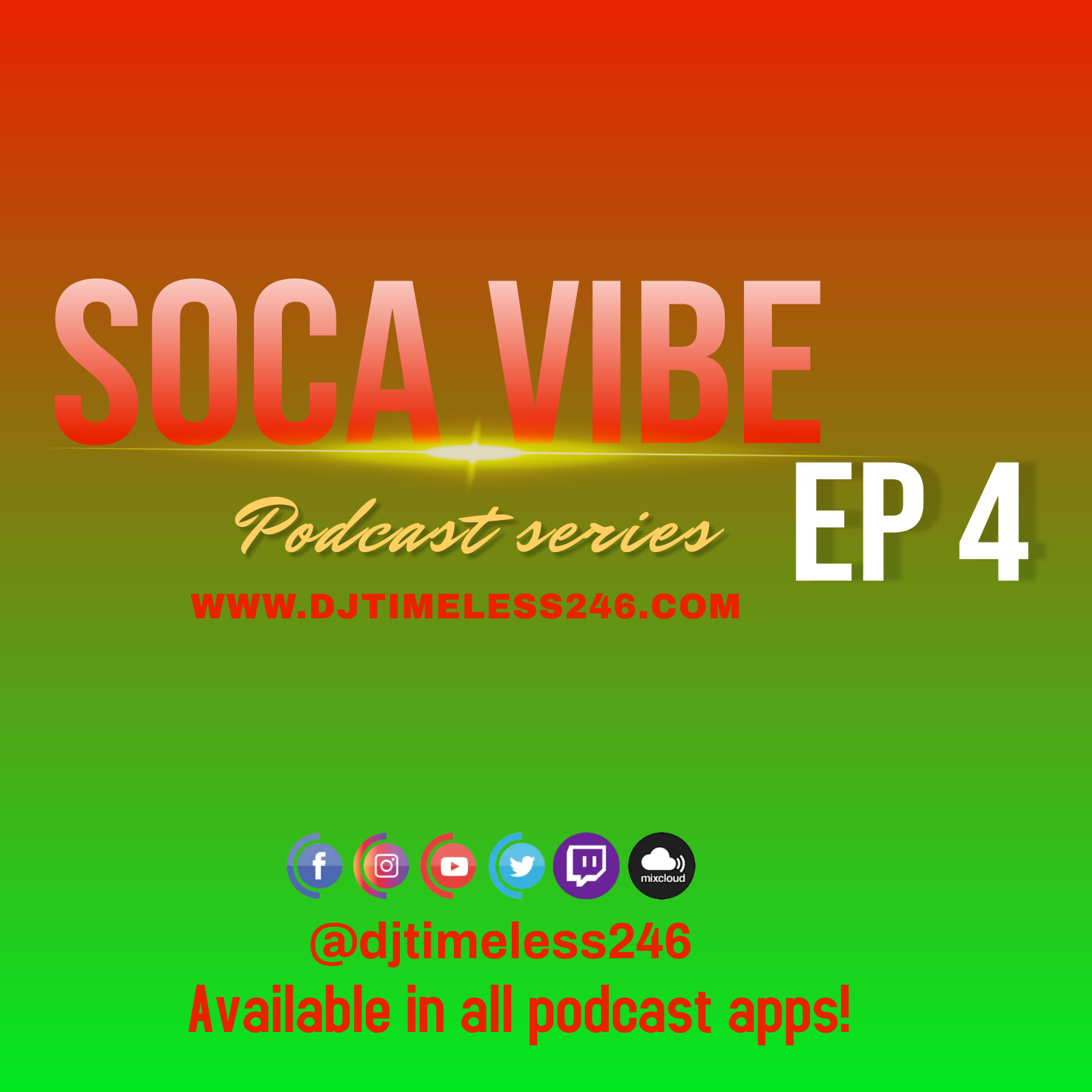 Soca Vibe #4 episode artwork